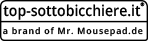 Top Sottobicchiere Logo